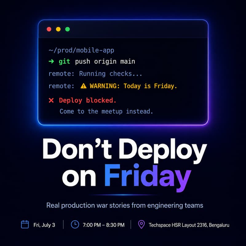 Cover Image for Don't Deploy on Friday