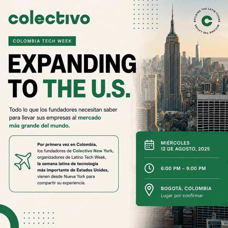 Cover Image for Expanding to the U.S. Por primera vez en Colombia, los fundadores de Colectivo New York