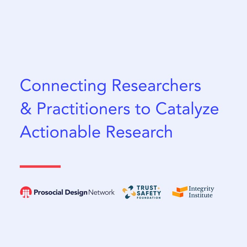 Cover Image for Report Roundtable: Connecting Researchers & Practitioners to Catalyze Actionable Research