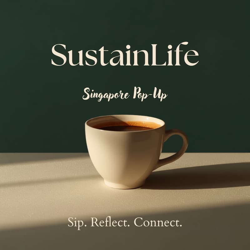 Cover Image for SustainLife Singapore Pop-Up — Sip, Reflect & Connect