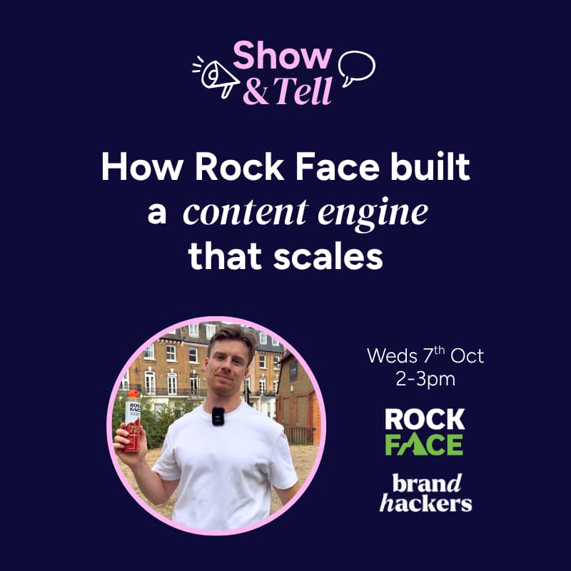 Cover Image for Show & Tell: How Rock Face built a content engine that scales