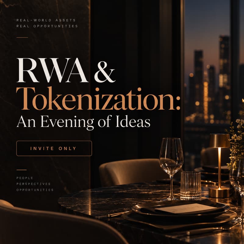 Cover Image for RWA & Tokenization: An Evening of Ideas