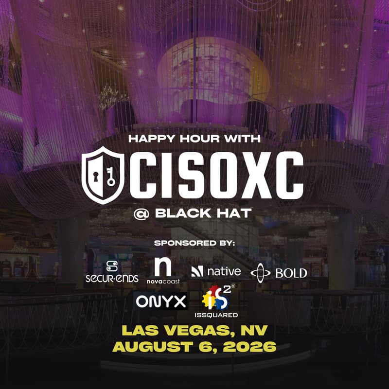 Cover Image for Black Hat Happy Hour with CISO XC