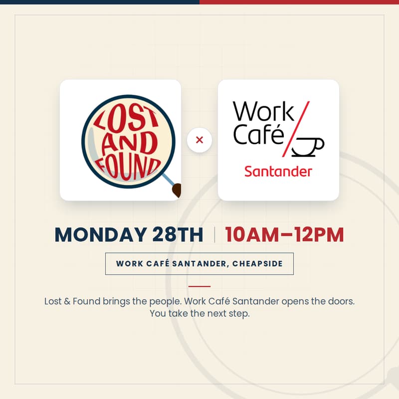 Cover Image for Lost&Found x WorkCafe Santander