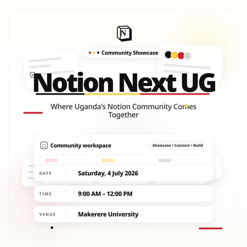 Cover Image for Notion Next UG: Building Communities with Notion