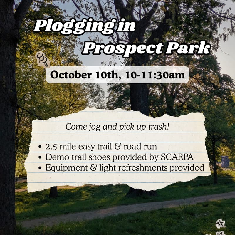 Cover Image for Plogging in Prospect Park