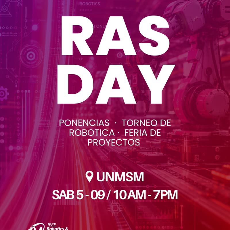 Cover Image for IEEE RAS Day LIMA 2026