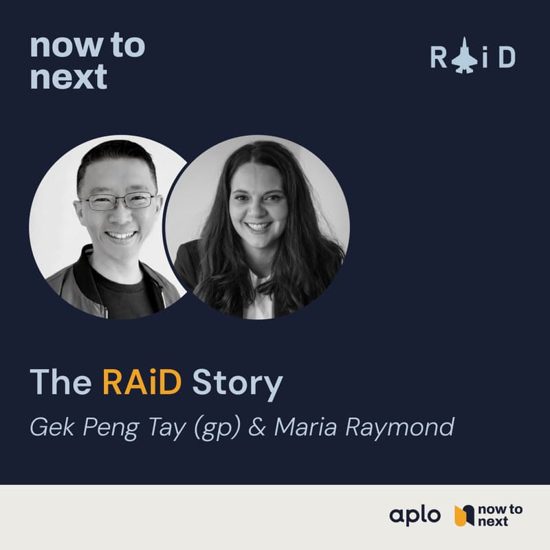 Cover Image for The RAiD Story with Gek Peng Tay (gp) and Maria Raymond