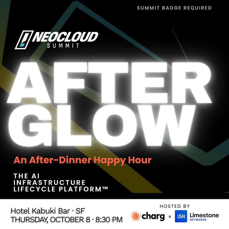 Cover Image for Afterglow: Drinks After Neocloud Summit