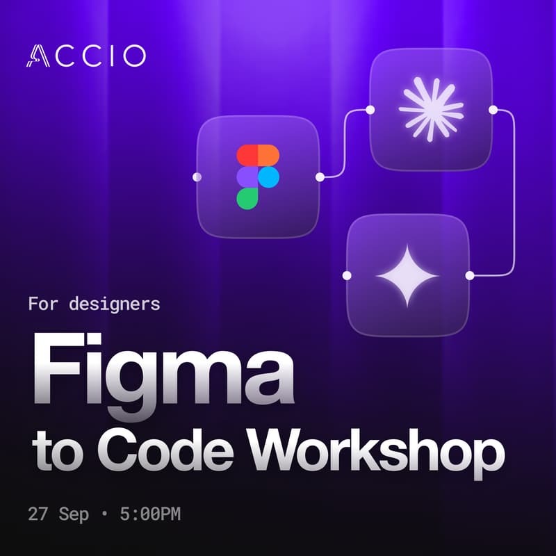 Cover Image for Figma to Code Workshop for Designers, PMs & Engineers