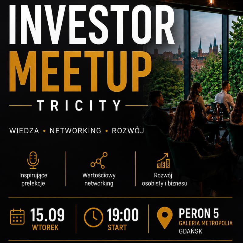 Cover Image for Investor Meetup | Wiedza, Networking i Rozwój