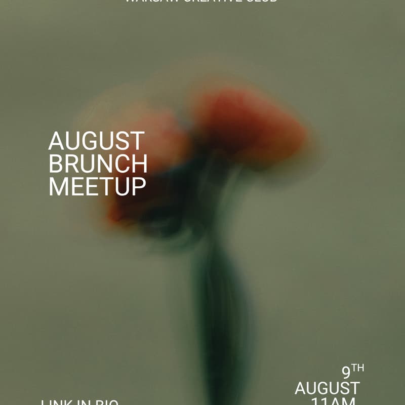 Cover Image for Warsaw Creative Club: August Brunch Meetup