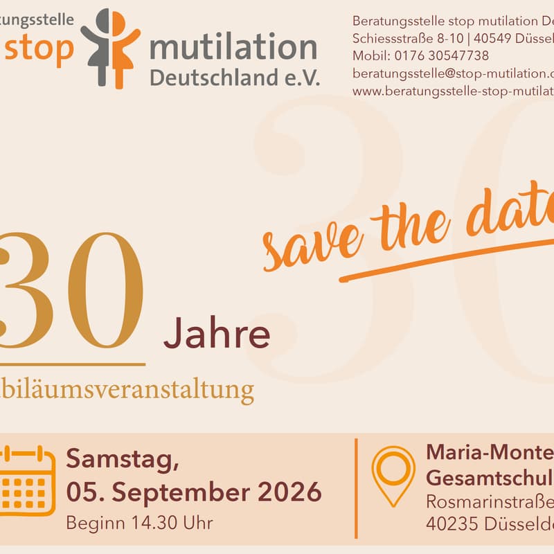 Cover Image for 30 Jahre stop mutilation