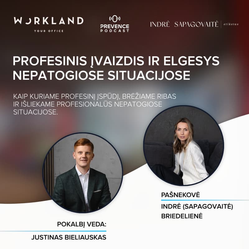 Cover Image for Profesinis įvaizdis ir elgesys nepatogiose situacijose