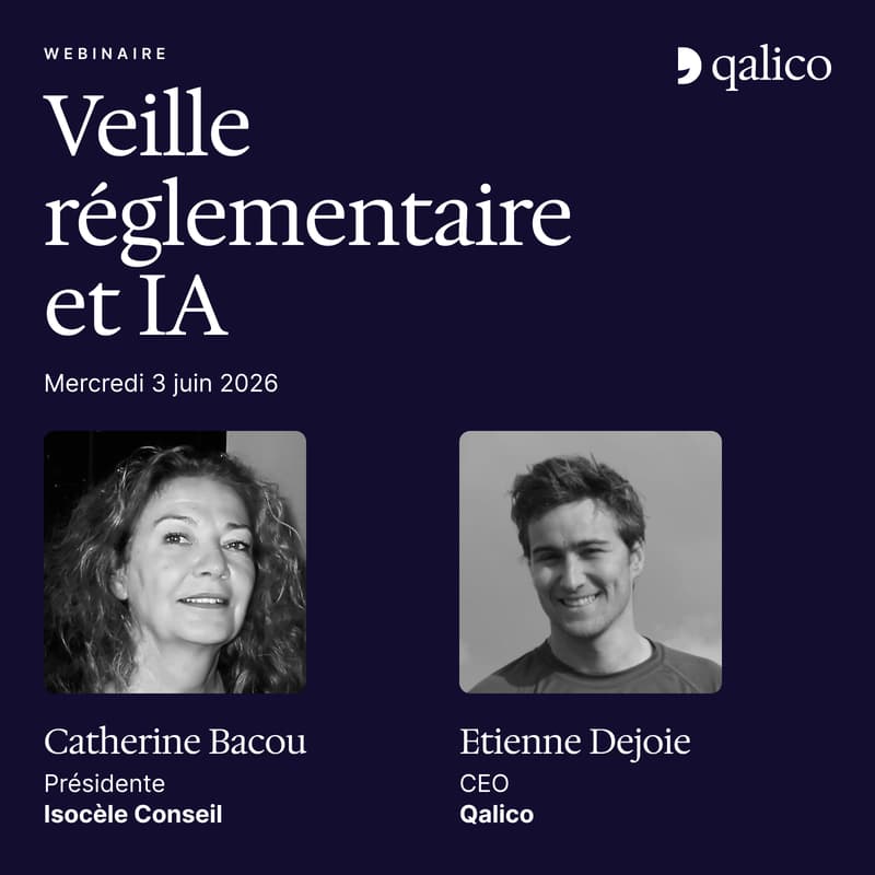 Cover Image for Veille réglementaire et IA - Isocèle Conseil et Qalico