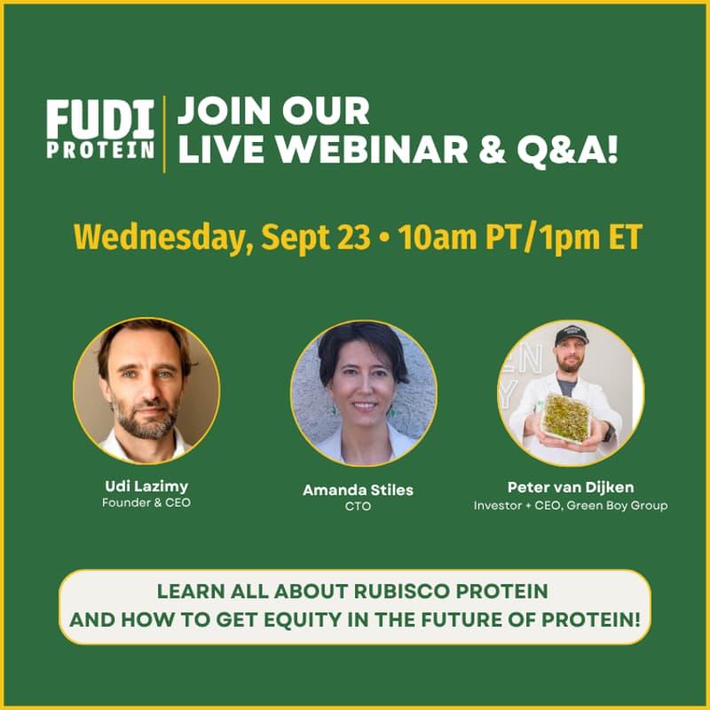 Cover Image for FUDI Protein Live Webinar and Q&A!