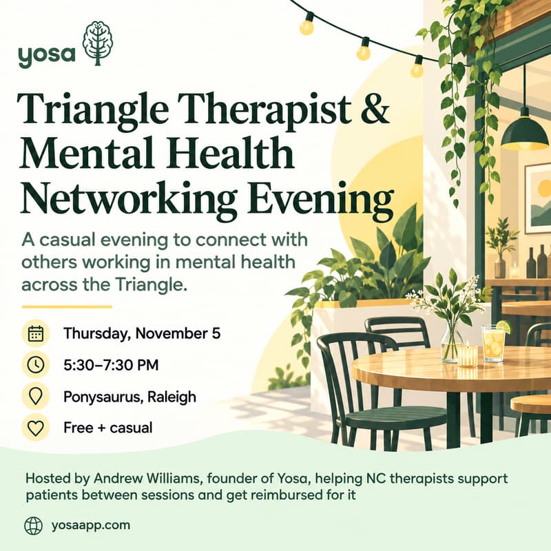 Cover Image for Triangle Therapist & Mental Health Networking Evening