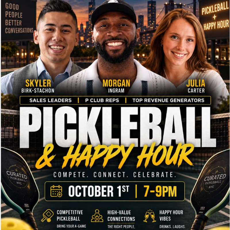 Cover Image for Revenue Leaders Pickleball Happy Hour