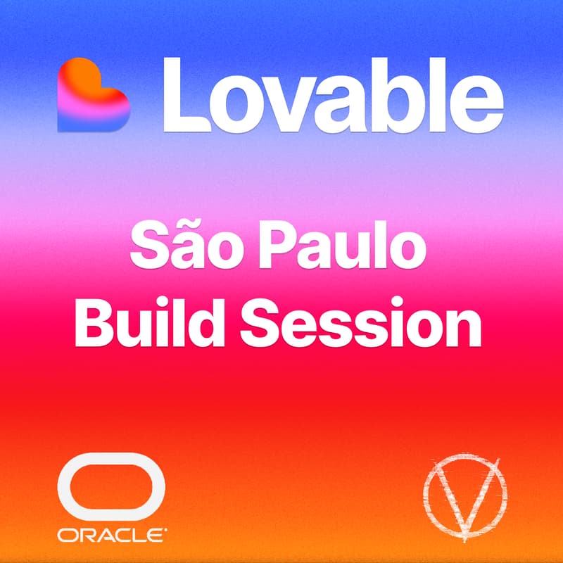 Cover Image for Lovable Meetup with Oracle São Paulo