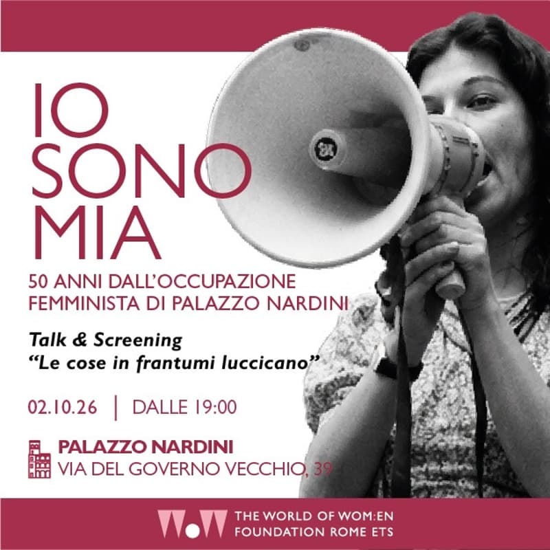 Cover Image for Talk & Screening “Le cose in frantumi luccicano” a Palazzo Nardini.