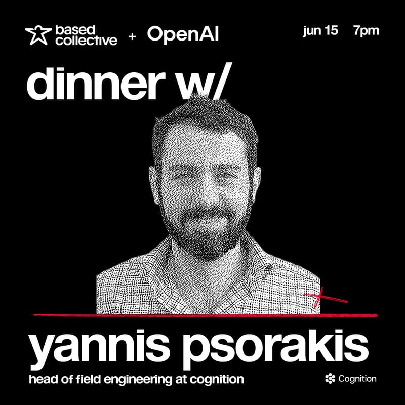 Cover Image for dinner w/ yannis psorakis (cognition)