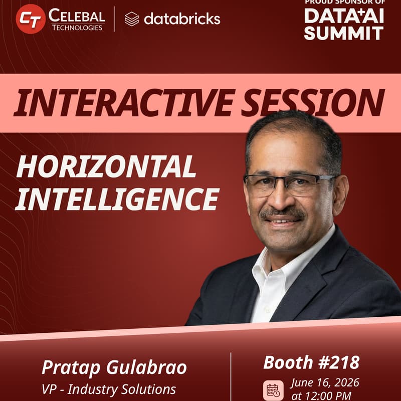 Cover Image for Horizontal Intelligence by Pratap Gulabrao | Celebal Tech Booth #218