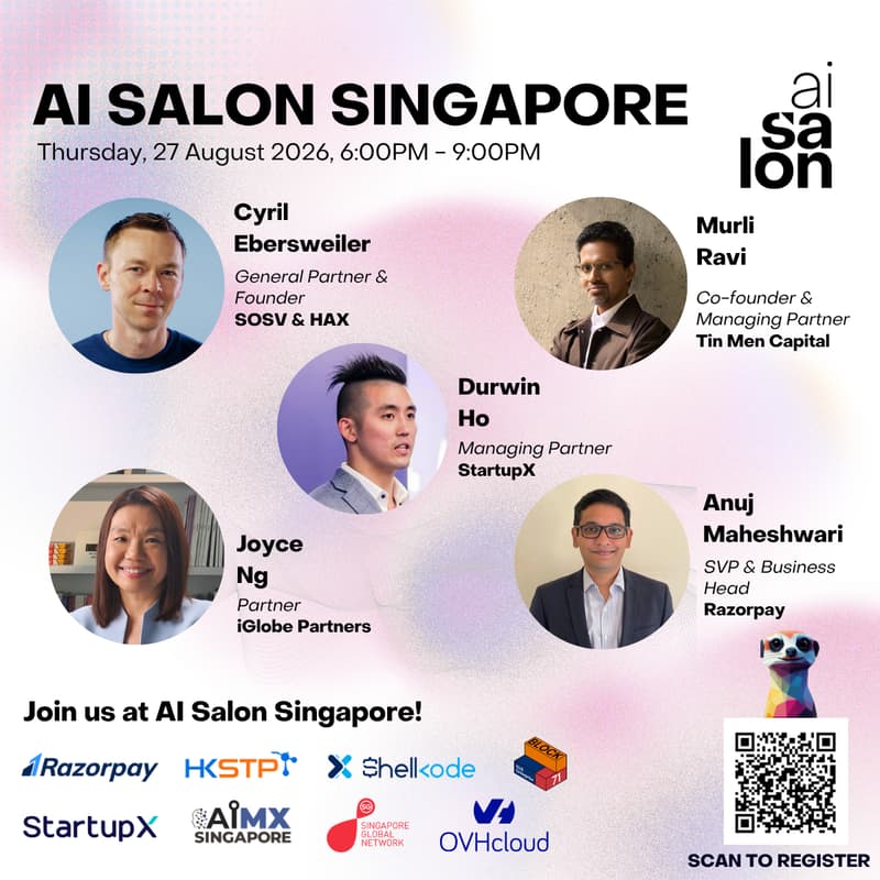 Cover Image for AI Salon Singapore (27 August 2026)