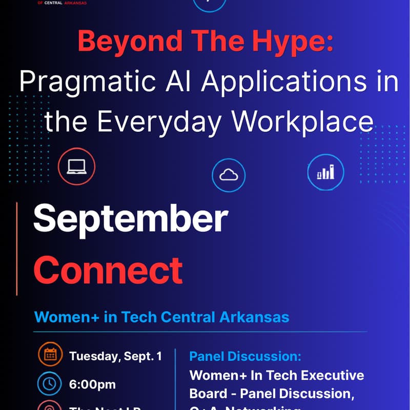 Cover Image for September Connect - Women+ In Tech Central AR