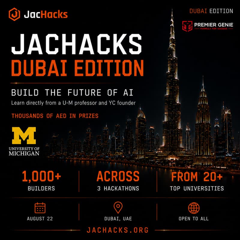 Cover Image for JacHacks Dubai