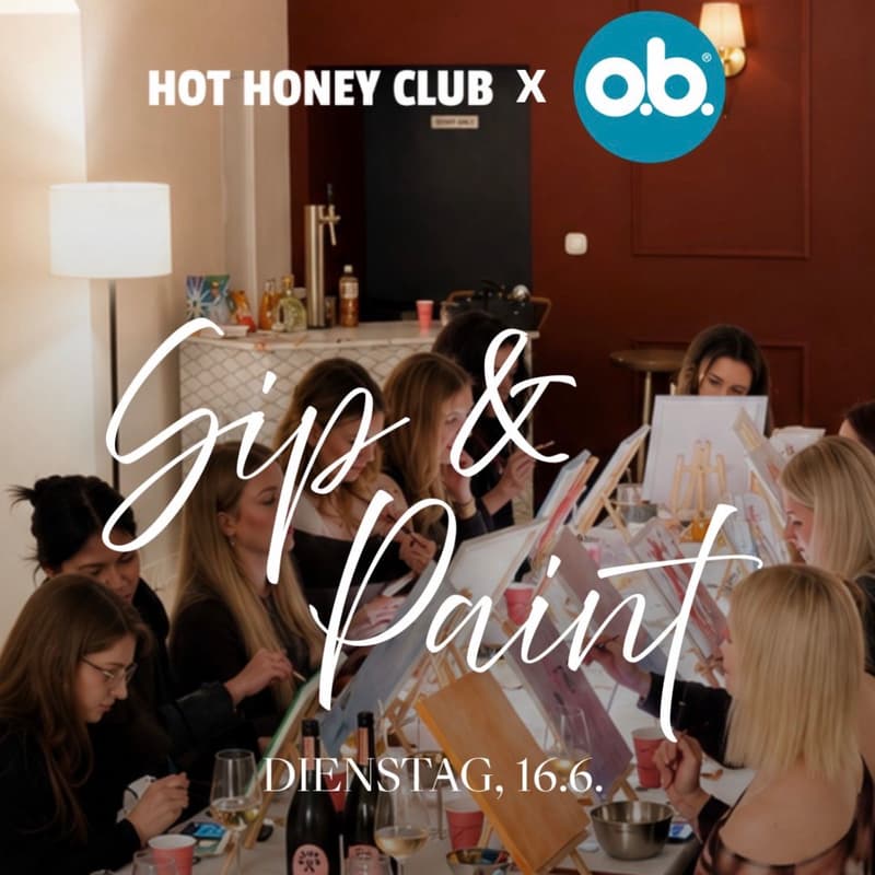 Cover Image for SIP & PAINT x o.b.💙