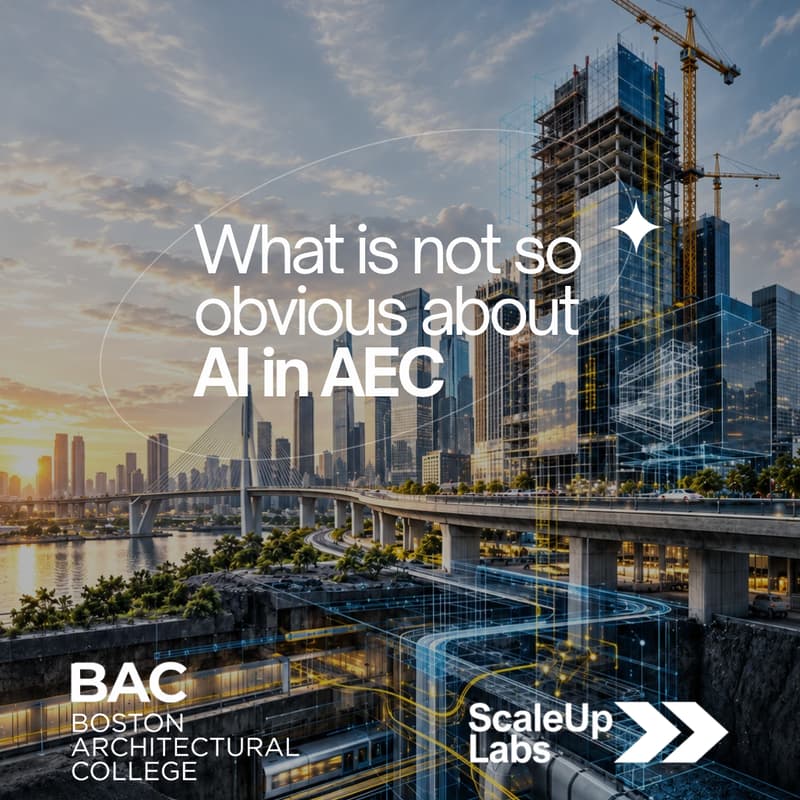 Cover Image for What's not so obvious about AI in the Built World