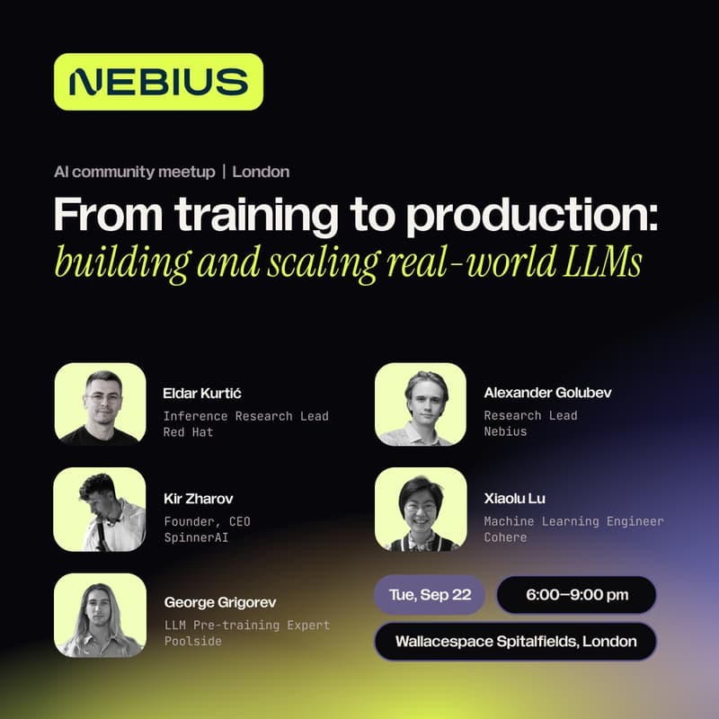 Cover Image for From training to production: building and scaling real-world LLMs