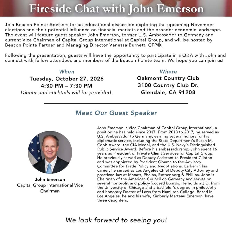 Cover Image for Beacon Pointe - Fireside Chat with John Emerson