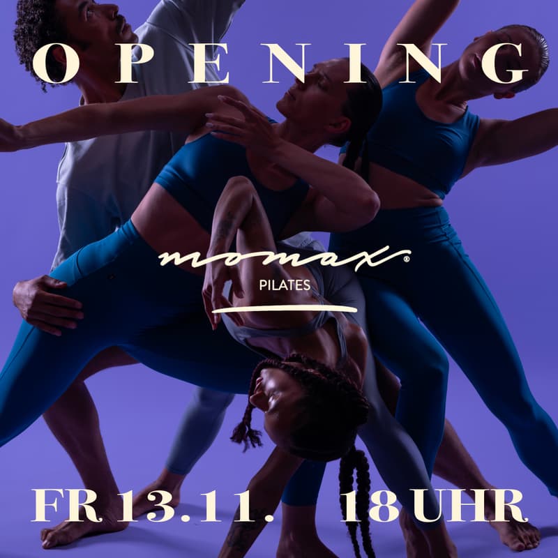 Cover Image for OPENING · MOMAX Pilates by Tennis Raschke
