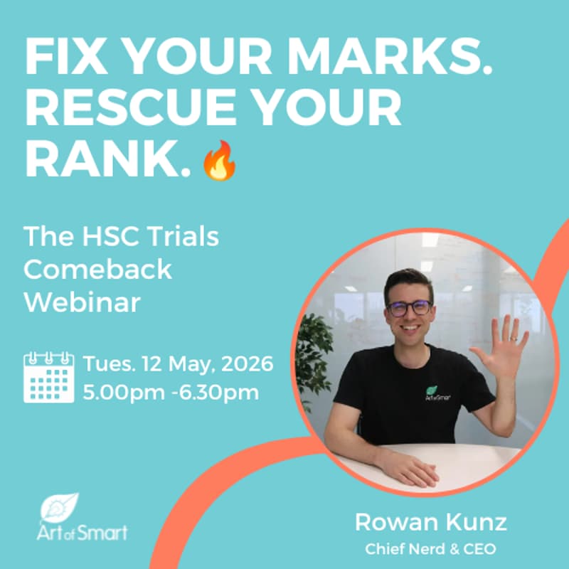 Cover Image for Fix Your Marks. Rescue Your Rank. The HSC Trials Comeback Webinar