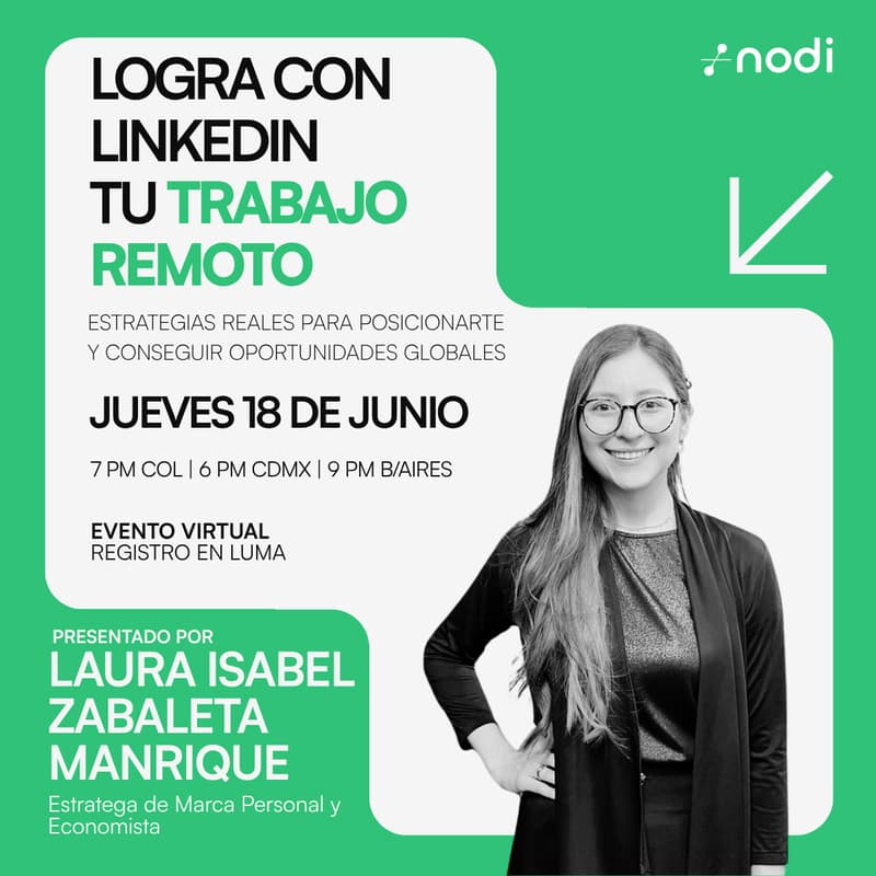 Cover Image for Logra con Linkedin tu trabajo Remoto