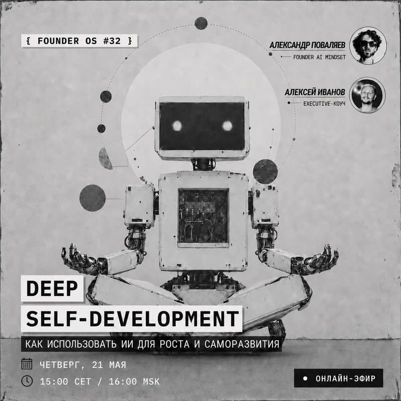Cover Image for FOS #32 // deep self development + AI — Поваляев × Иванов