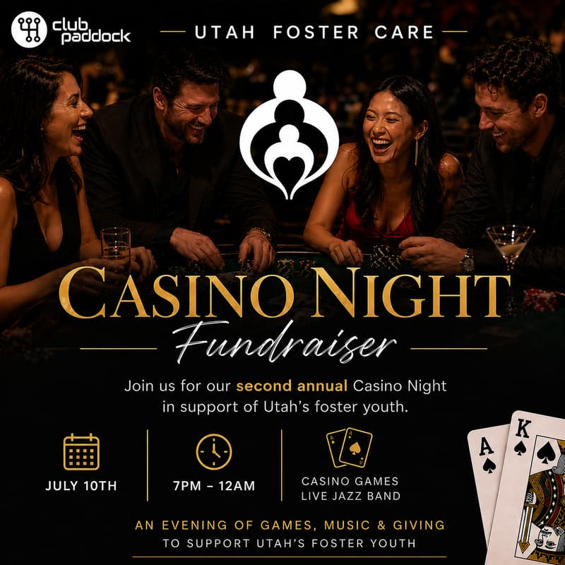 Cover Image for Utah Foster Care - Casino Night Fundraiser