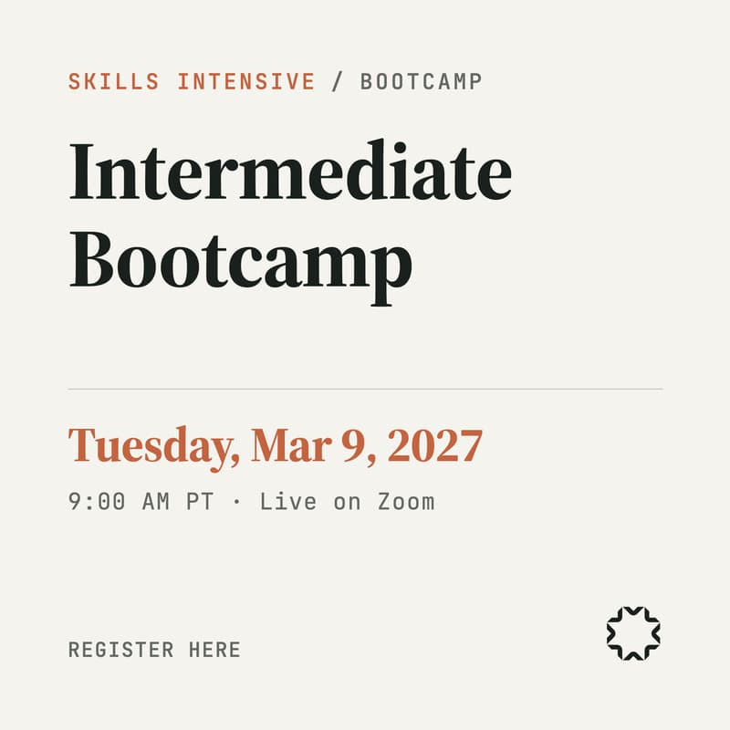Cover Image for Intermediate bootcamp