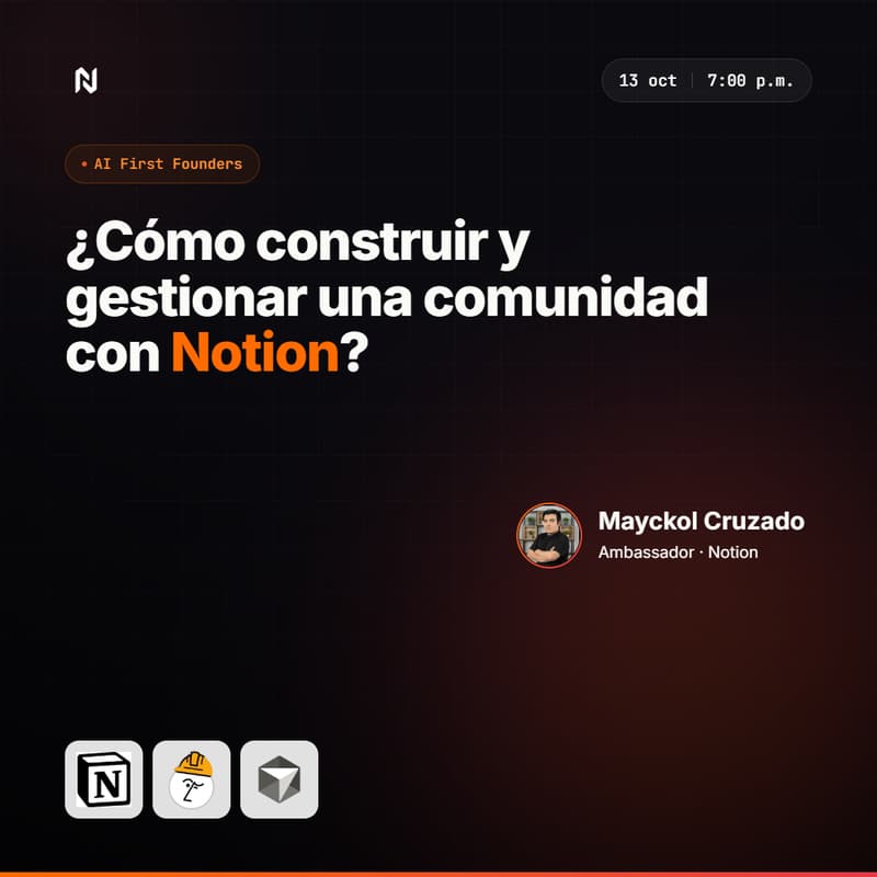Cover Image for ¿Cómo construir y gestionar una comunidad con Notion?