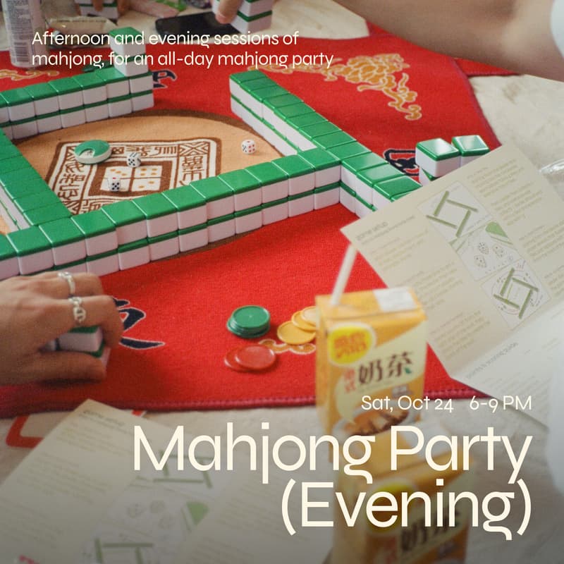 Cover Image for Evening session: All-Day Mahjong Party