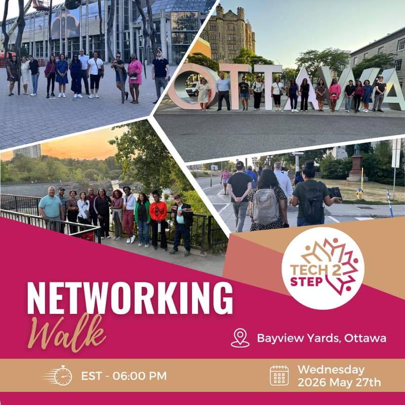 Cover Image for Tech2Step Walk & Connect — Bayview Yards, Ottawa
