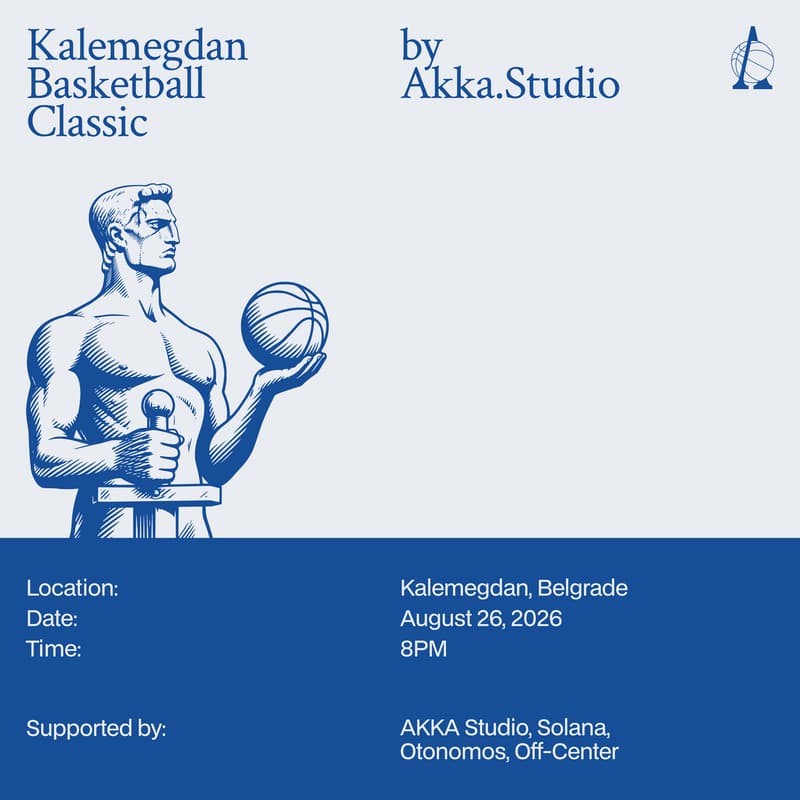 Cover Image for 🏀 Kalemegdan Basketball Classic by AKKA Studio