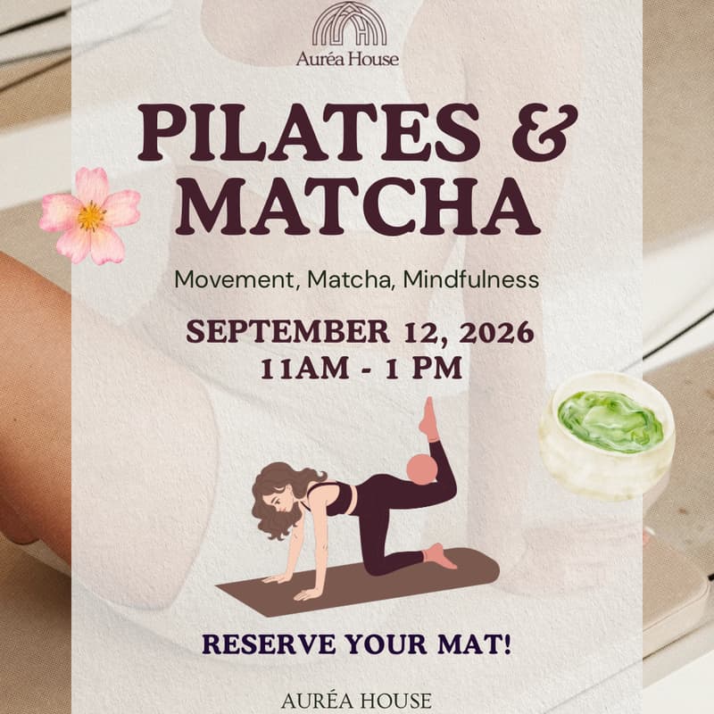 Cover Image for Auréa Preview: Pilates × Matcha