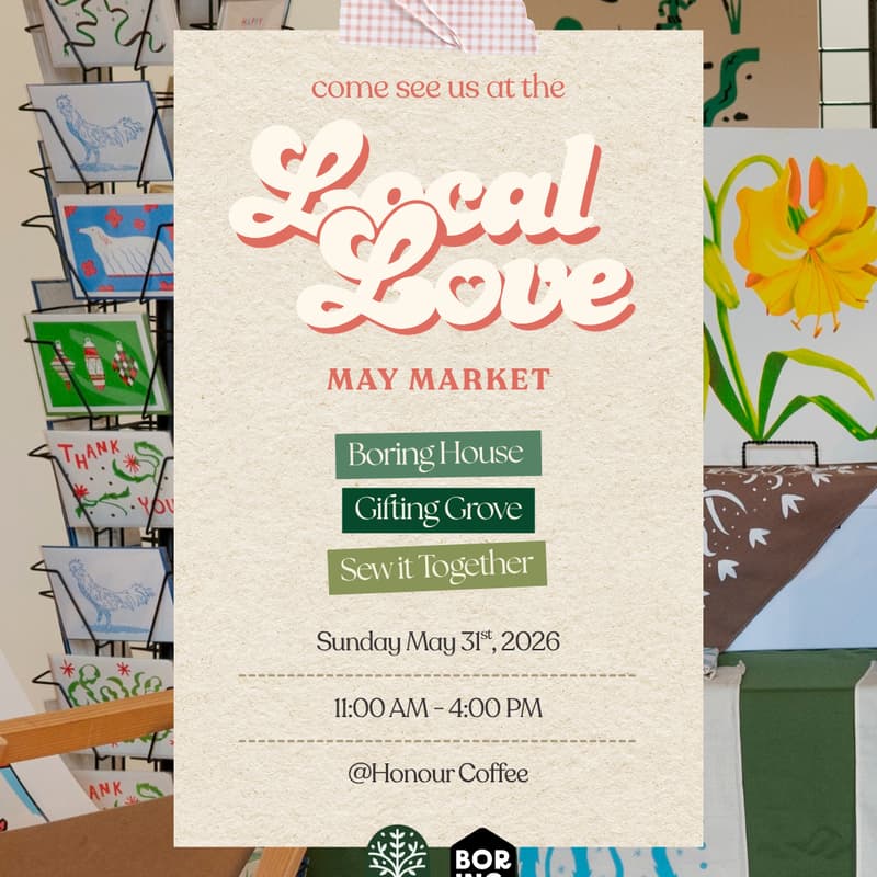 Cover Image for Local Love Market: Gift Exchange & Sewing Booth
