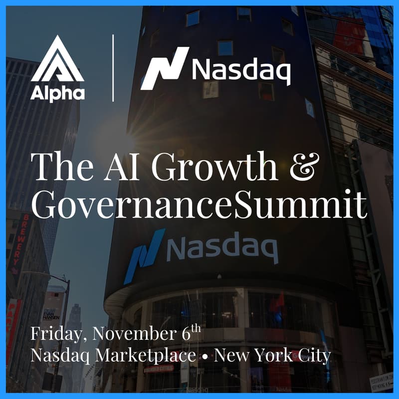 Cover Image for Alpha | Nasdaq : AI Growth & Governance Summit