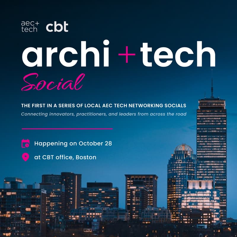 Cover Image for archi+tech Social Night — Boston