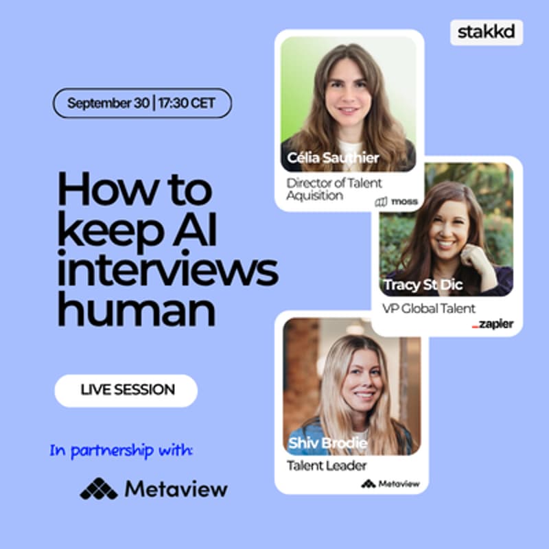 Cover Image for How to keep AI interviews human