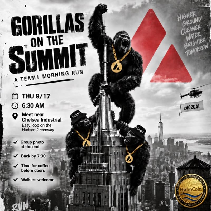 Cover Image for Gorillas on the Summit — Thursday morning run