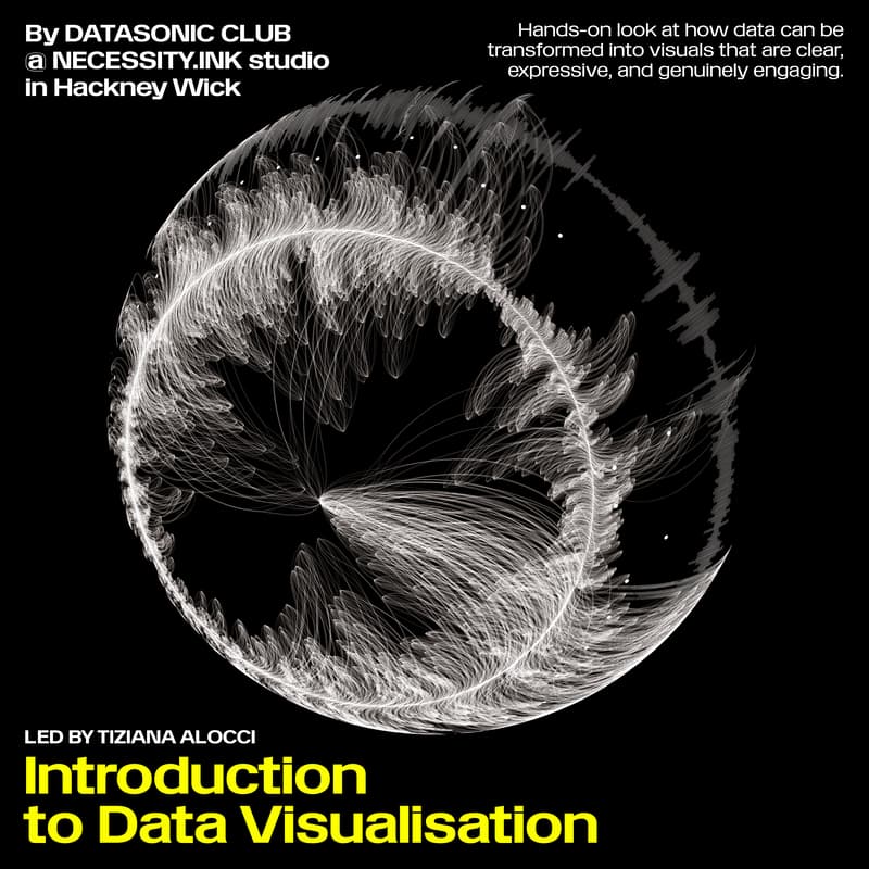 Cover Image for Intro to Data Visualisation: From Fundamentals to Practice by Tiziana Alocci @ NECESSITY.INK - Non-designers and beginners welcome!